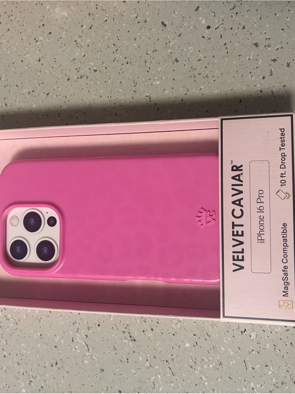 Velvet Caviar Hot Pink iPhone 16 Pro Case